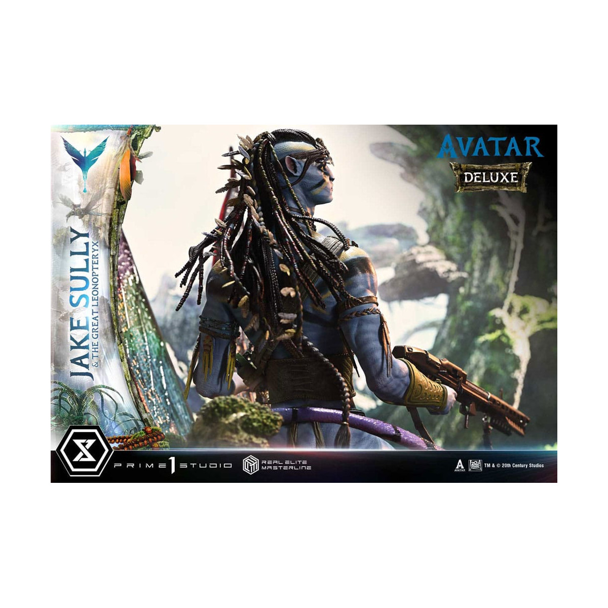 Prime 1 Studio Avatar - Jake Sully & The Great Leonopteryx Versión Deluxe 1/4