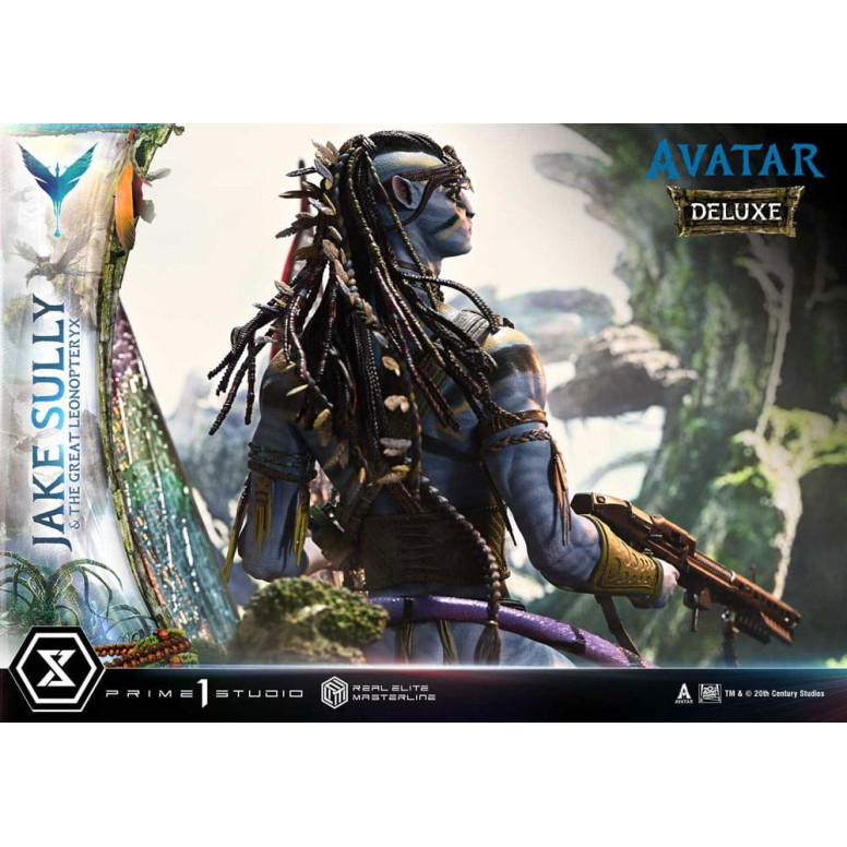 Prime 1 Studio Avatar - Jake Sully & The Great Leonopteryx Versión Deluxe 1/4