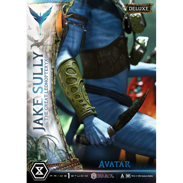 Prime 1 Studio Avatar - Jake Sully & The Great Leonopteryx Versión Deluxe 1/4