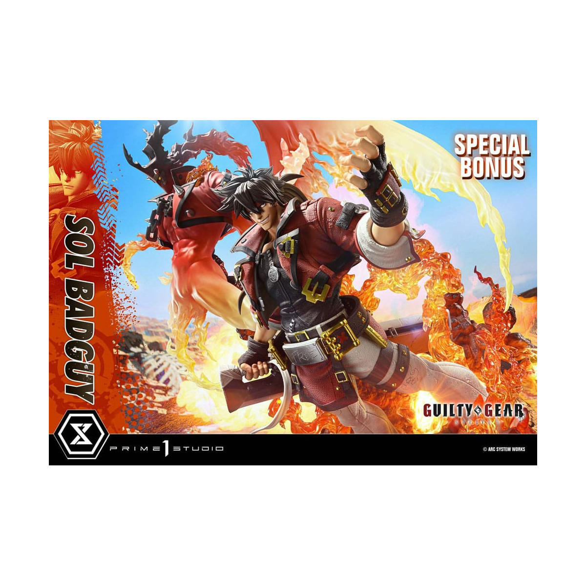 Prime 1 Studio - Guilty gear Strive - Sol Badguy Bonus Version Premium Masterline Series 1/4