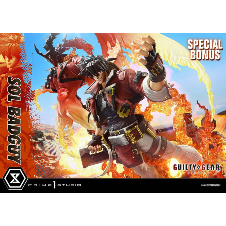Prime 1 Studio - Guilty gear Strive - Sol Badguy Bonus Version Premium Masterline Series 1/4