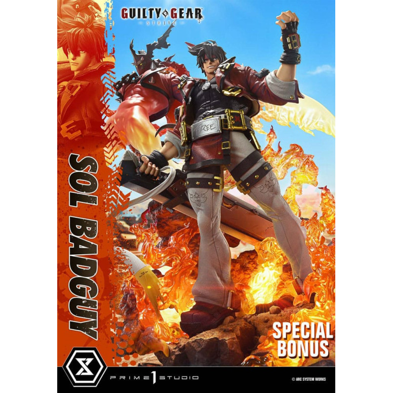 Prime 1 Studio - Guilty gear Strive - Sol Badguy Bonus Version Premium Masterline Series 1/4