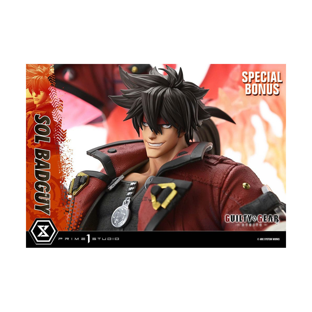 Prime 1 Studio - Guilty gear Strive - Sol Badguy Bonus Version Premium Masterline Series 1/4
