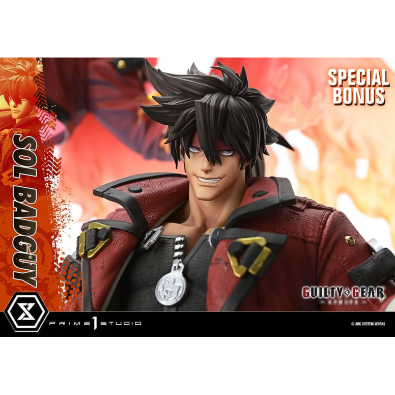 Prime 1 Studio - Guilty gear Strive - Sol Badguy Bonus Version Premium Masterline Series 1/4