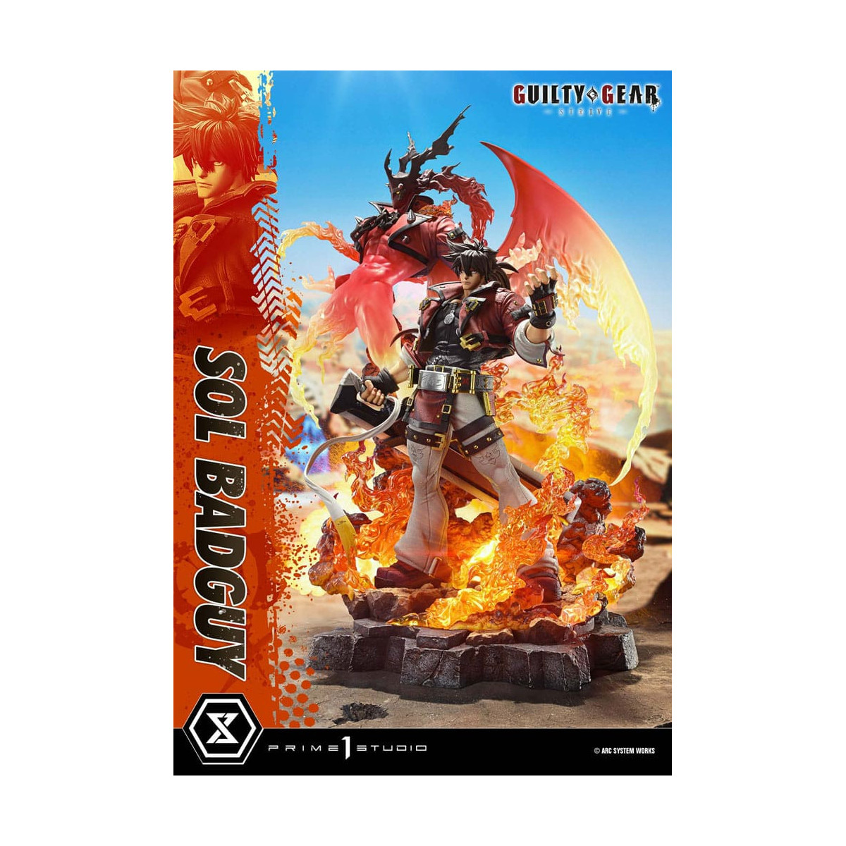 Prime 1 Studio - Guilty gear Strive - Sol Badguy Bonus Version Premium Masterline Series 1/4