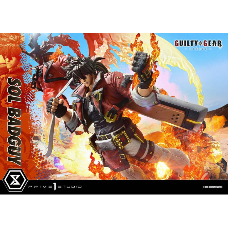 Prime 1 Studio - Guilty gear Strive - Sol Badguy Bonus Version Premium Masterline Series 1/4