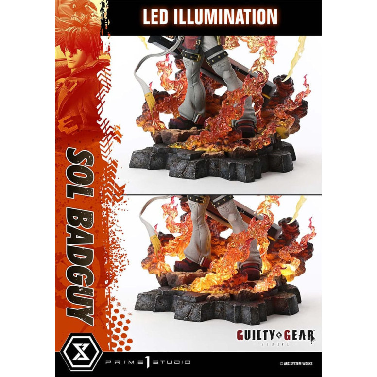 Prime 1 Studio - Guilty gear Strive - Sol Badguy Bonus Version Premium Masterline Series 1/4