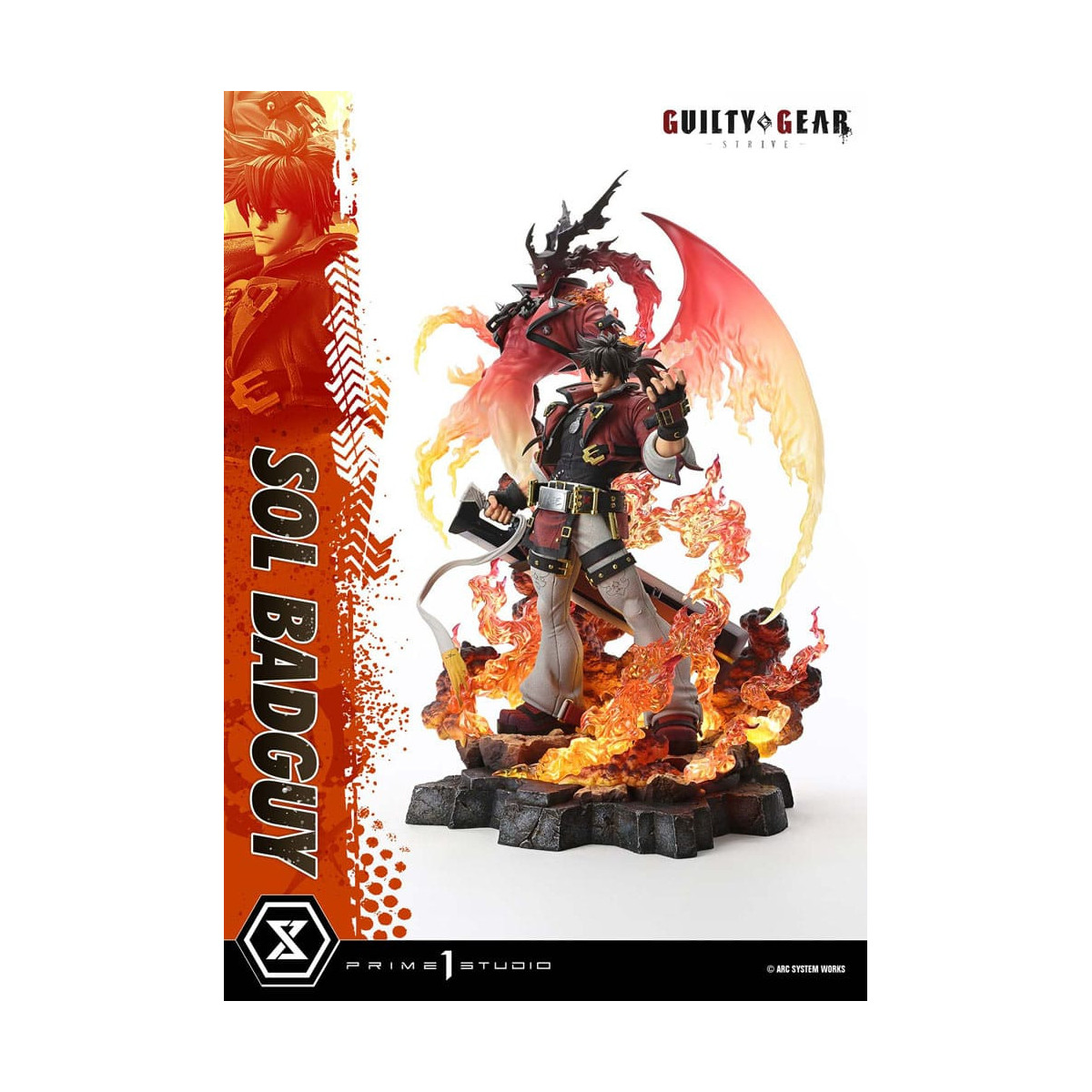 Prime 1 Studio - Guilty gear Strive - Sol Badguy Bonus Version Premium Masterline Series 1/4