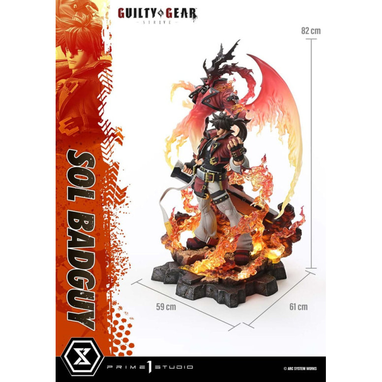 Prime 1 Studio - Guilty gear Strive - Sol Badguy Bonus Version Premium Masterline Series 1/4
