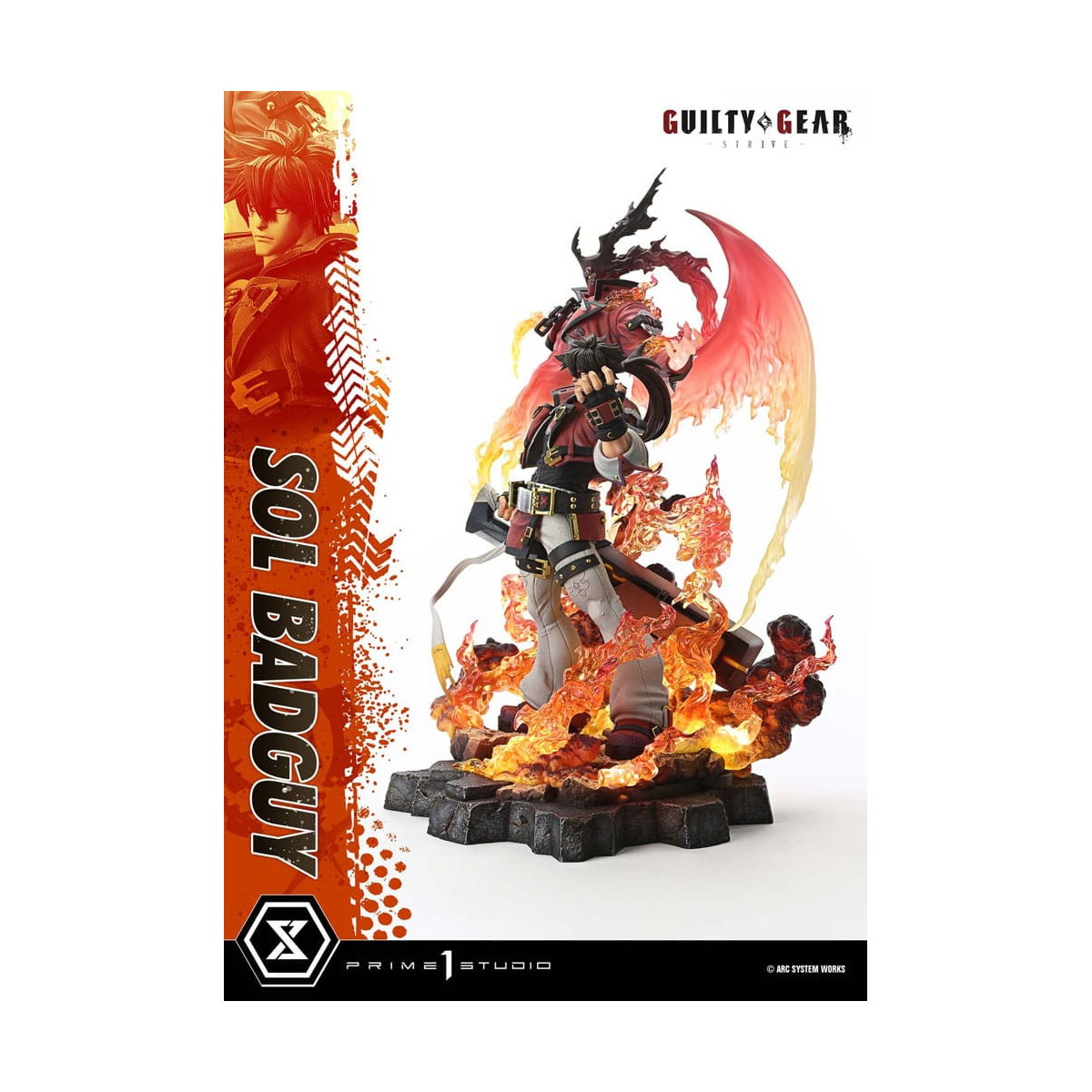 Prime 1 Studio - Guilty gear Strive - Sol Badguy Bonus Version Premium Masterline Series 1/4