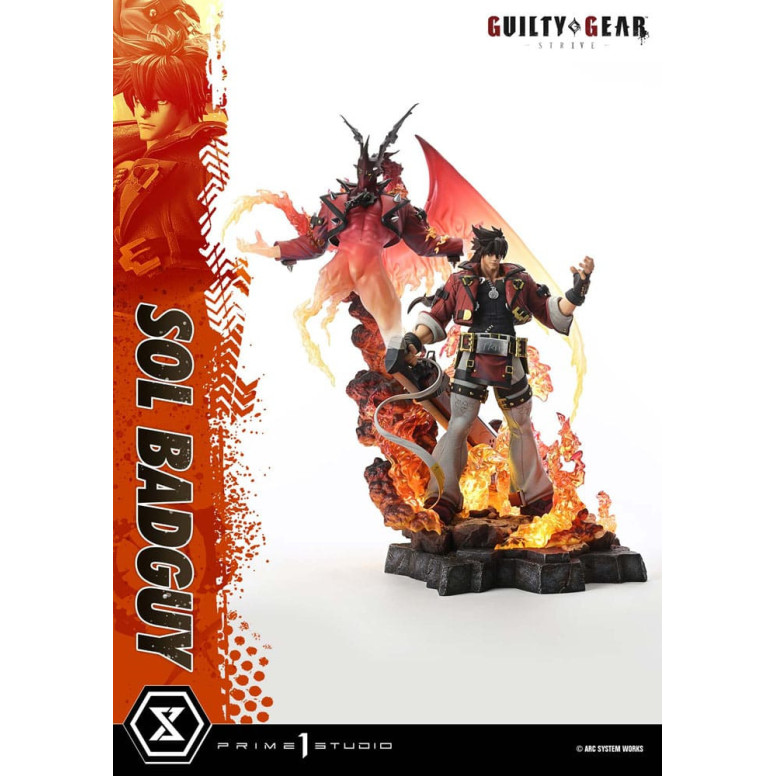Prime 1 Studio - Guilty gear Strive - Sol Badguy Bonus Version Premium Masterline Series 1/4