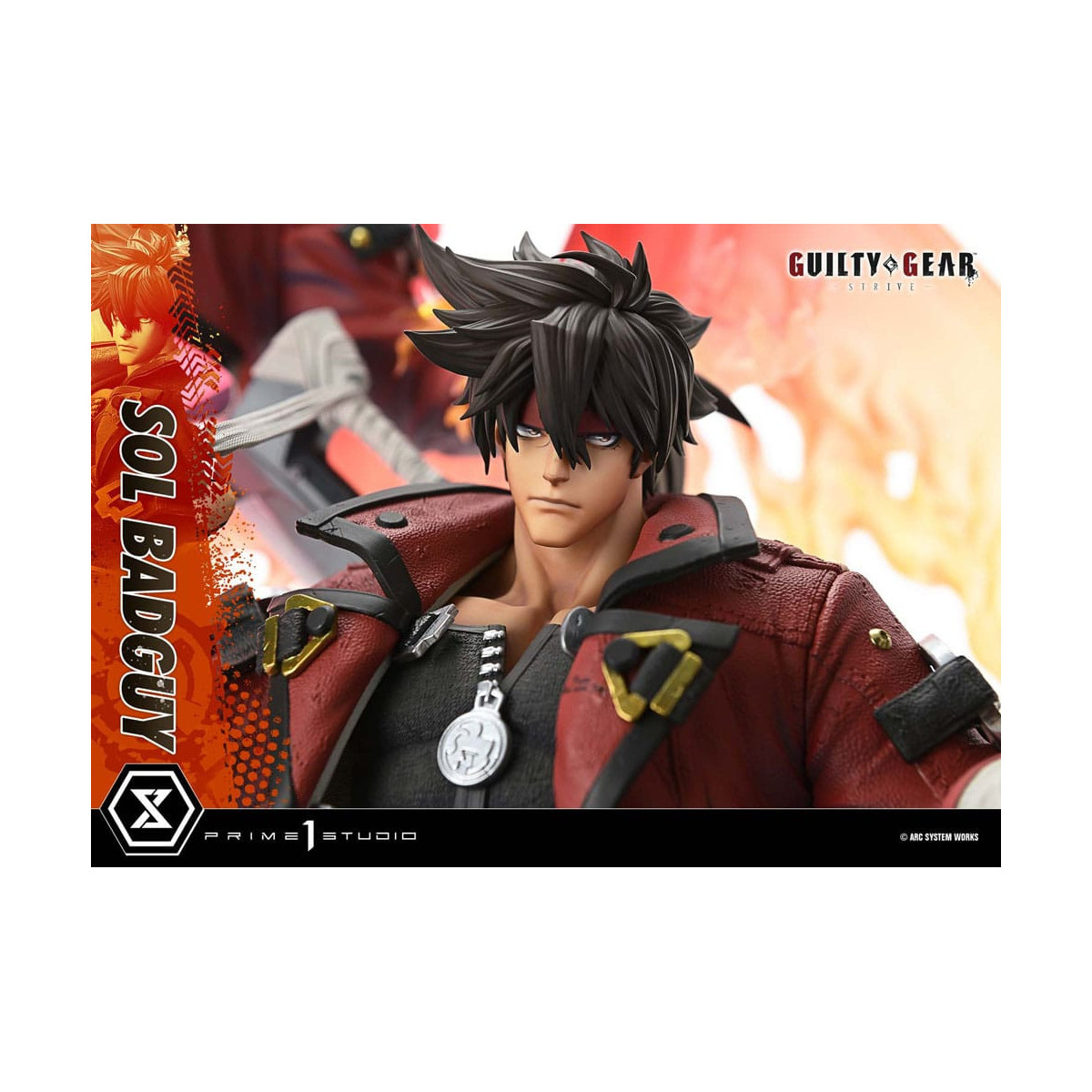 Prime 1 Studio - Guilty gear Strive - Sol Badguy Bonus Version Premium Masterline Series 1/4