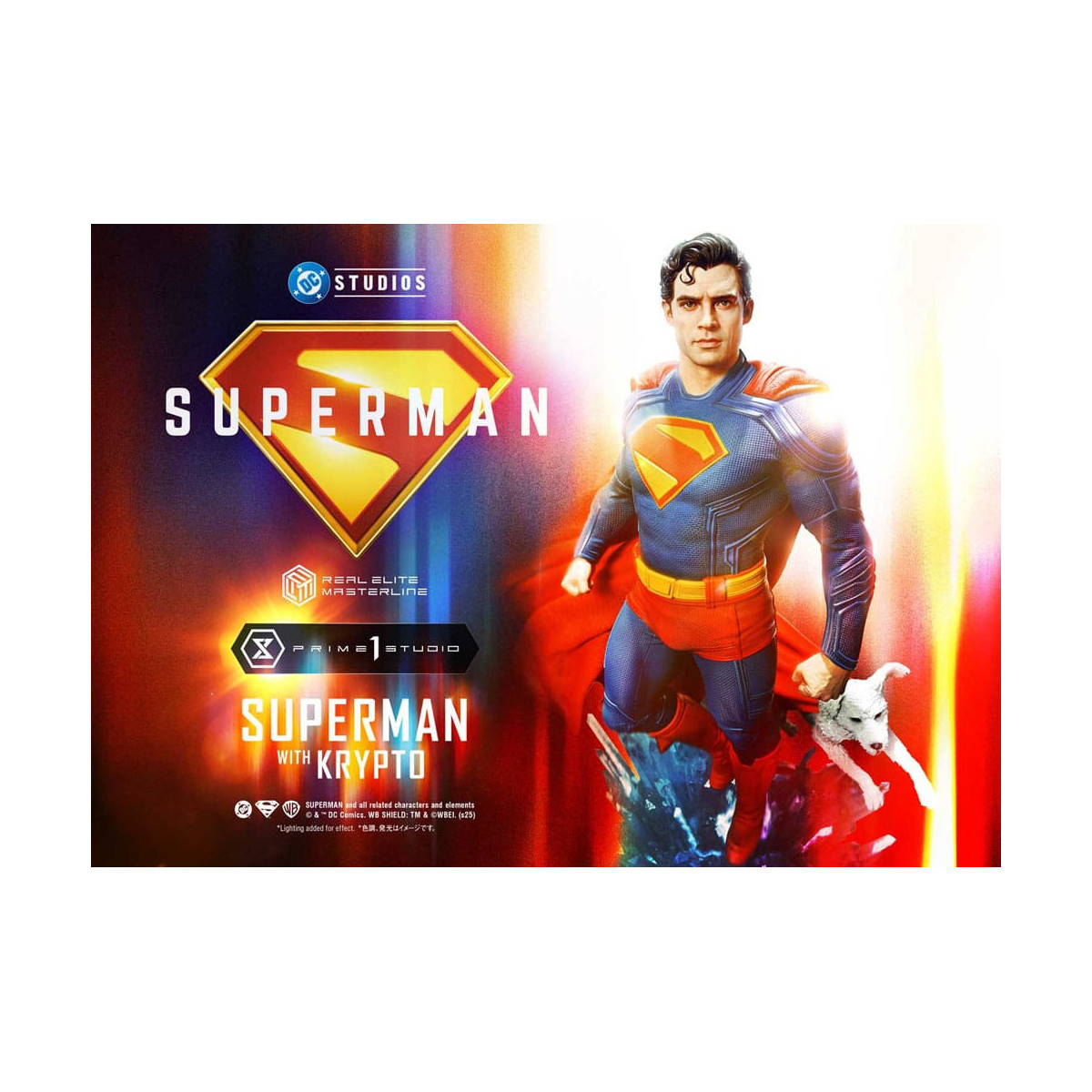 Prime 1 Studio - Superman con Krypto - Real Elite Masterline Series 1/3