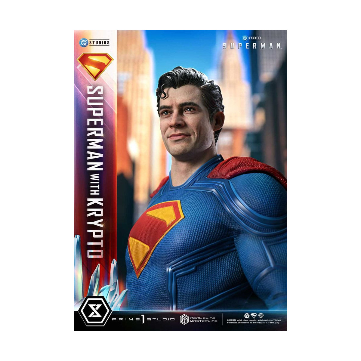 Prime 1 Studio - Superman con Krypto - Real Elite Masterline Series 1/3