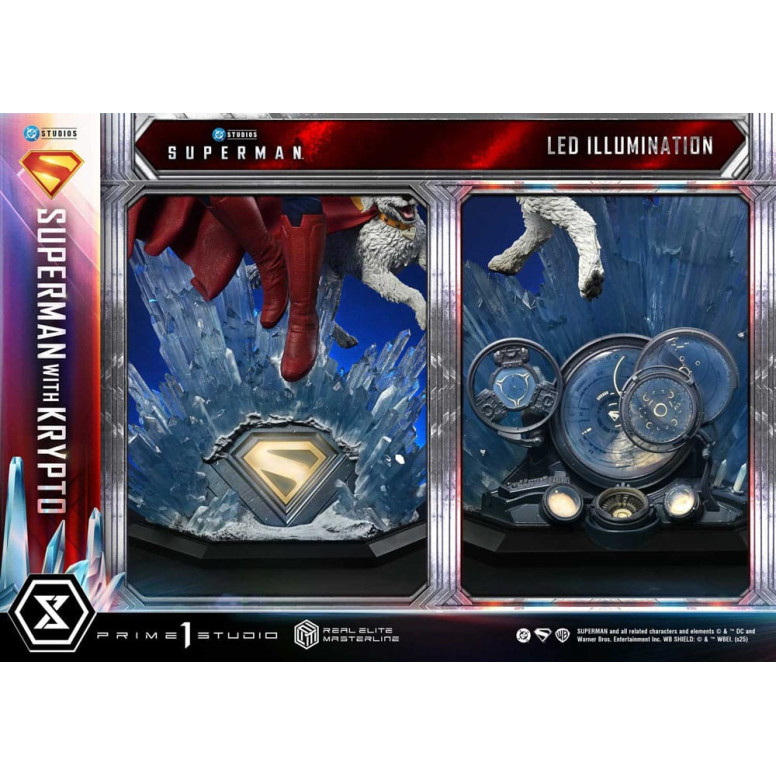 Prime 1 Studio - Superman con Krypto - Real Elite Masterline Series 1/3