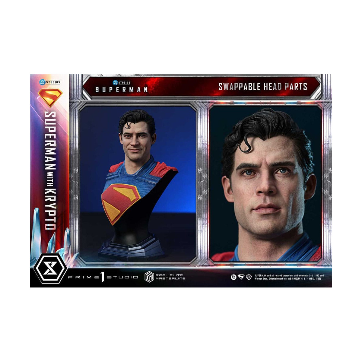 Prime 1 Studio - Superman con Krypto - Real Elite Masterline Series 1/3
