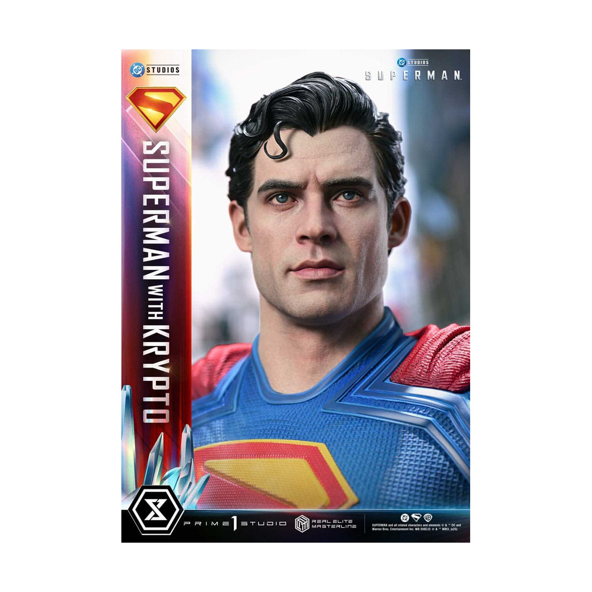 Prime 1 Studio - Superman con Krypto - Real Elite Masterline Series 1/3