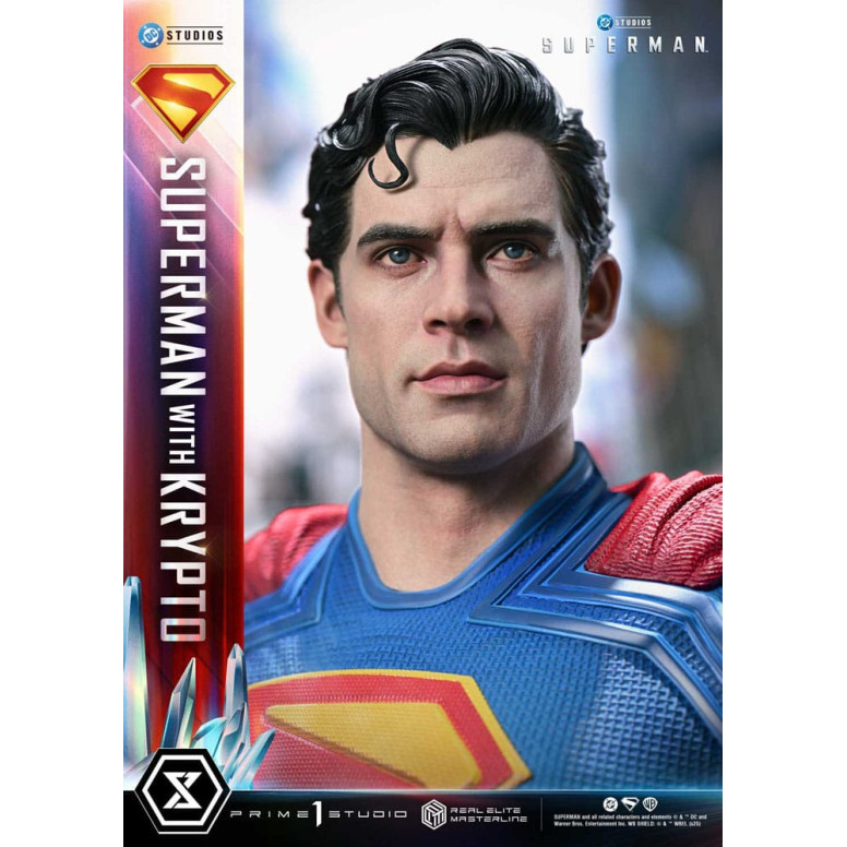 Prime 1 Studio - Superman con Krypto - Real Elite Masterline Series 1/3