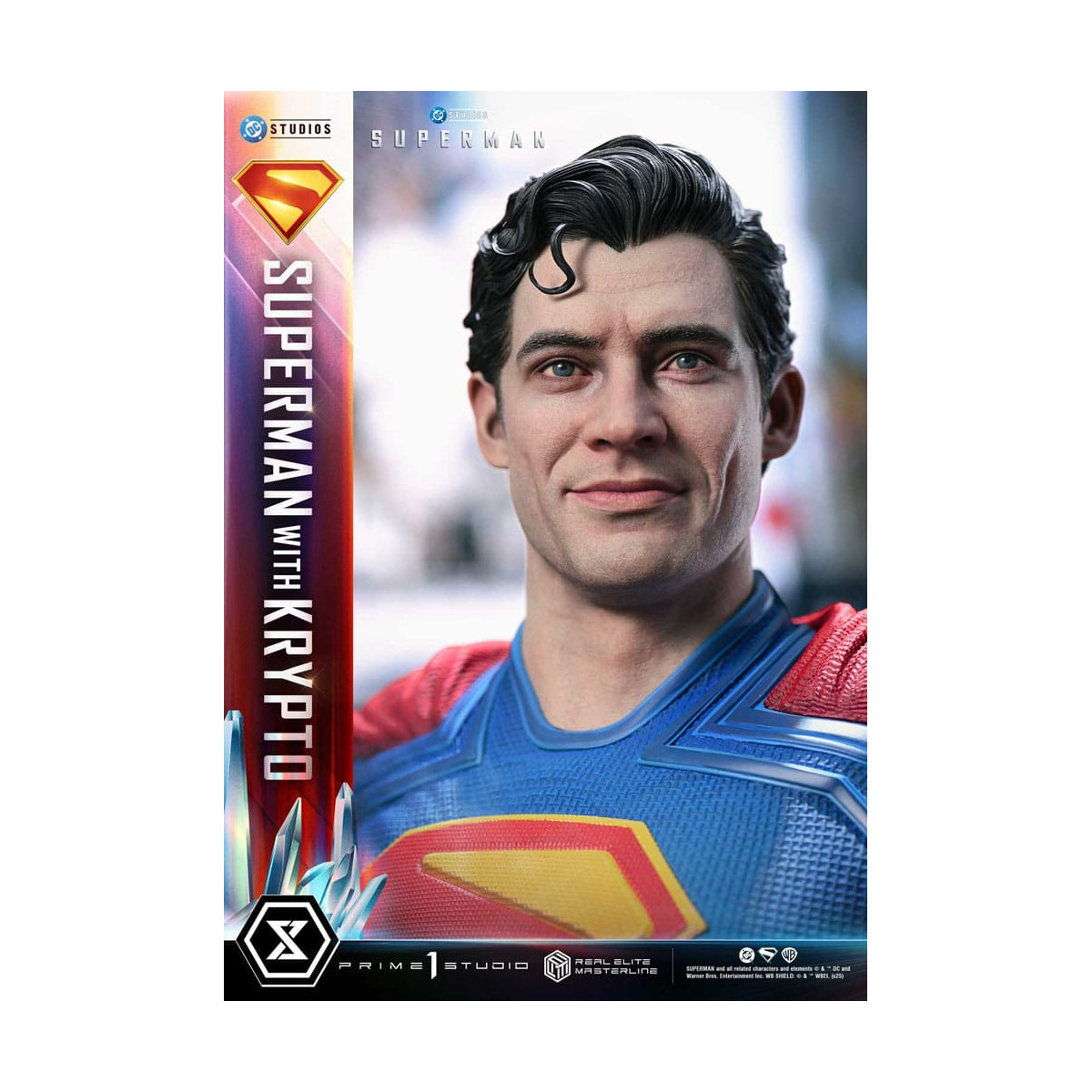 Prime 1 Studio - Superman con Krypto - Real Elite Masterline Series 1/3
