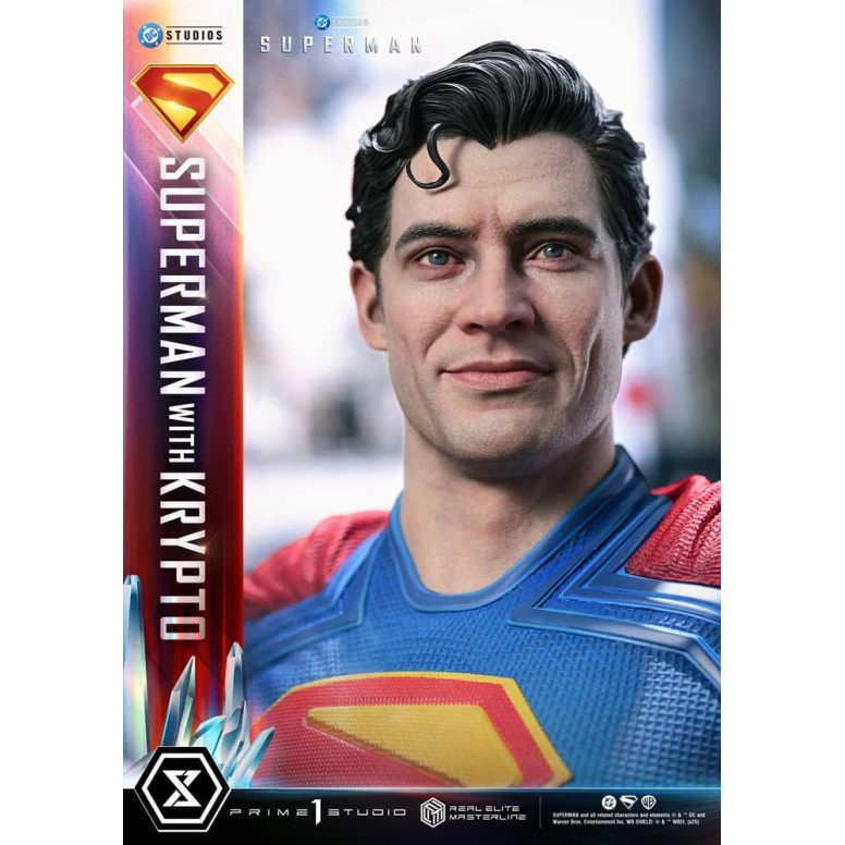 Prime 1 Studio - Superman con Krypto - Real Elite Masterline Series 1/3