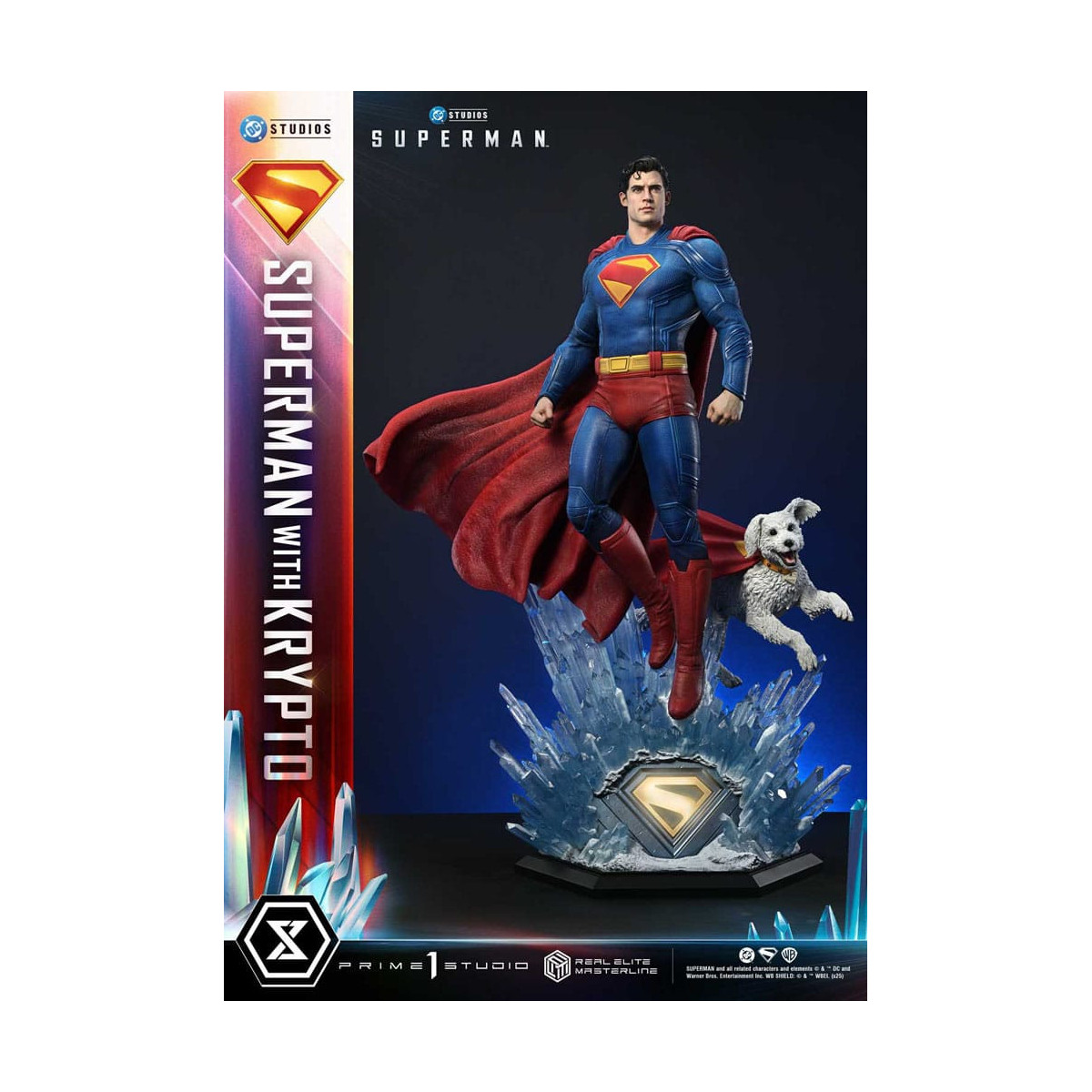 Prime 1 Studio - Superman con Krypto - Real Elite Masterline Series 1/3