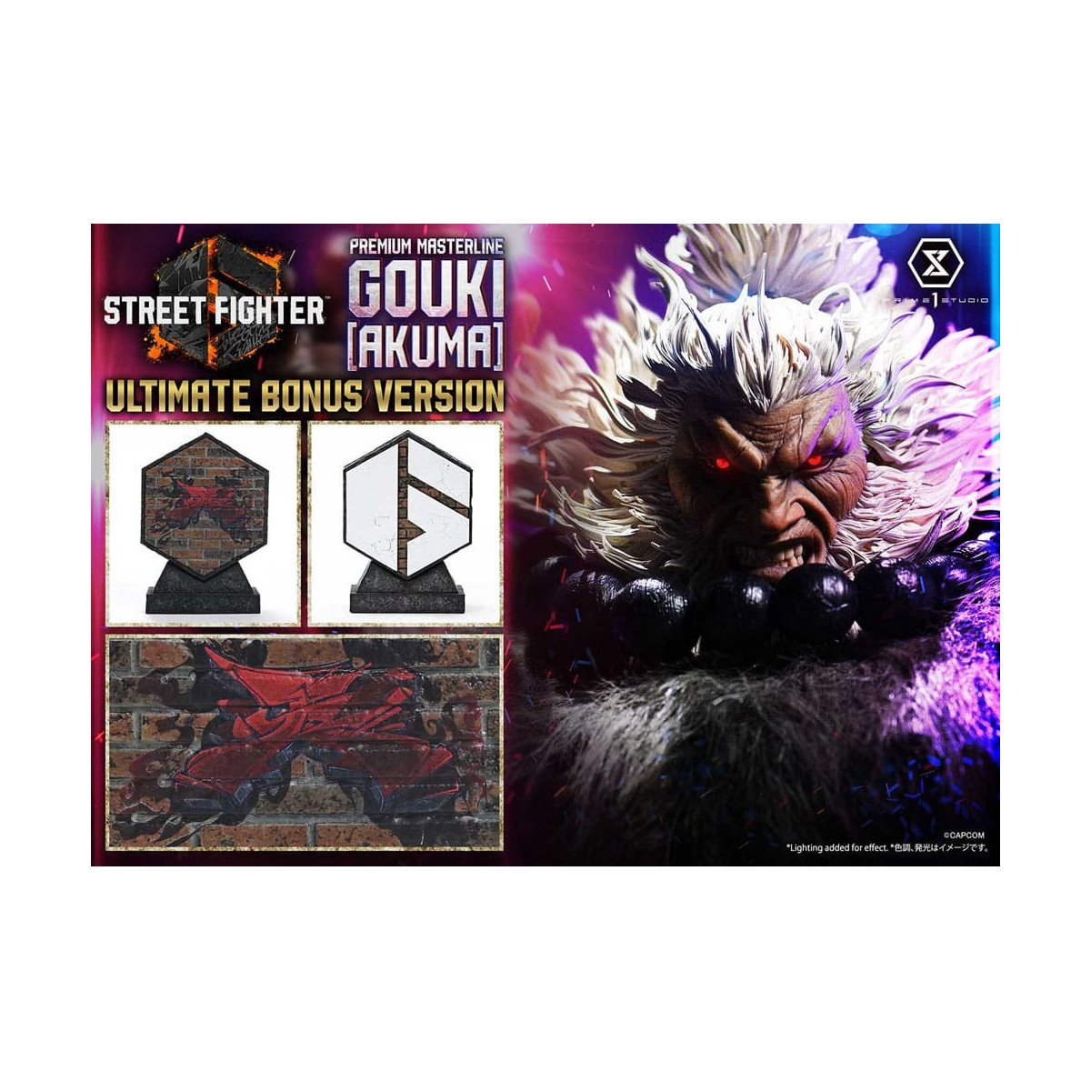 Prime 1 Studio - Street Fighter 6 - Akuma Ultimate Bonus Version Premium Masterline Series 1/4