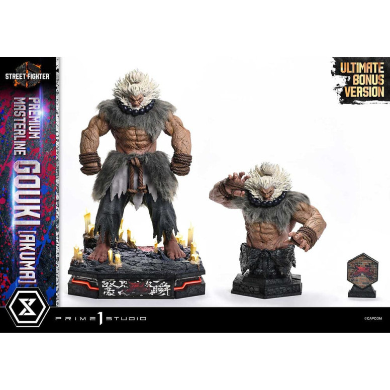 Prime 1 Studio - Street Fighter 6 - Akuma Ultimate Bonus Version Premium Masterline Series 1/4
