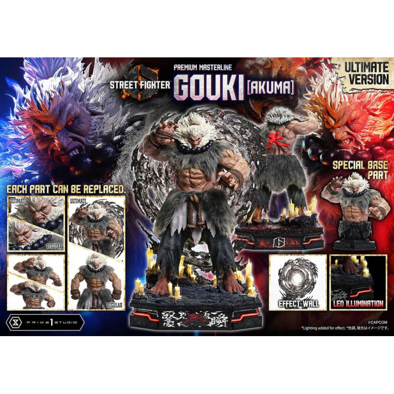 Prime 1 Studio - Street Fighter 6 - Akuma Ultimate Version Premium Masterline Series 1/4