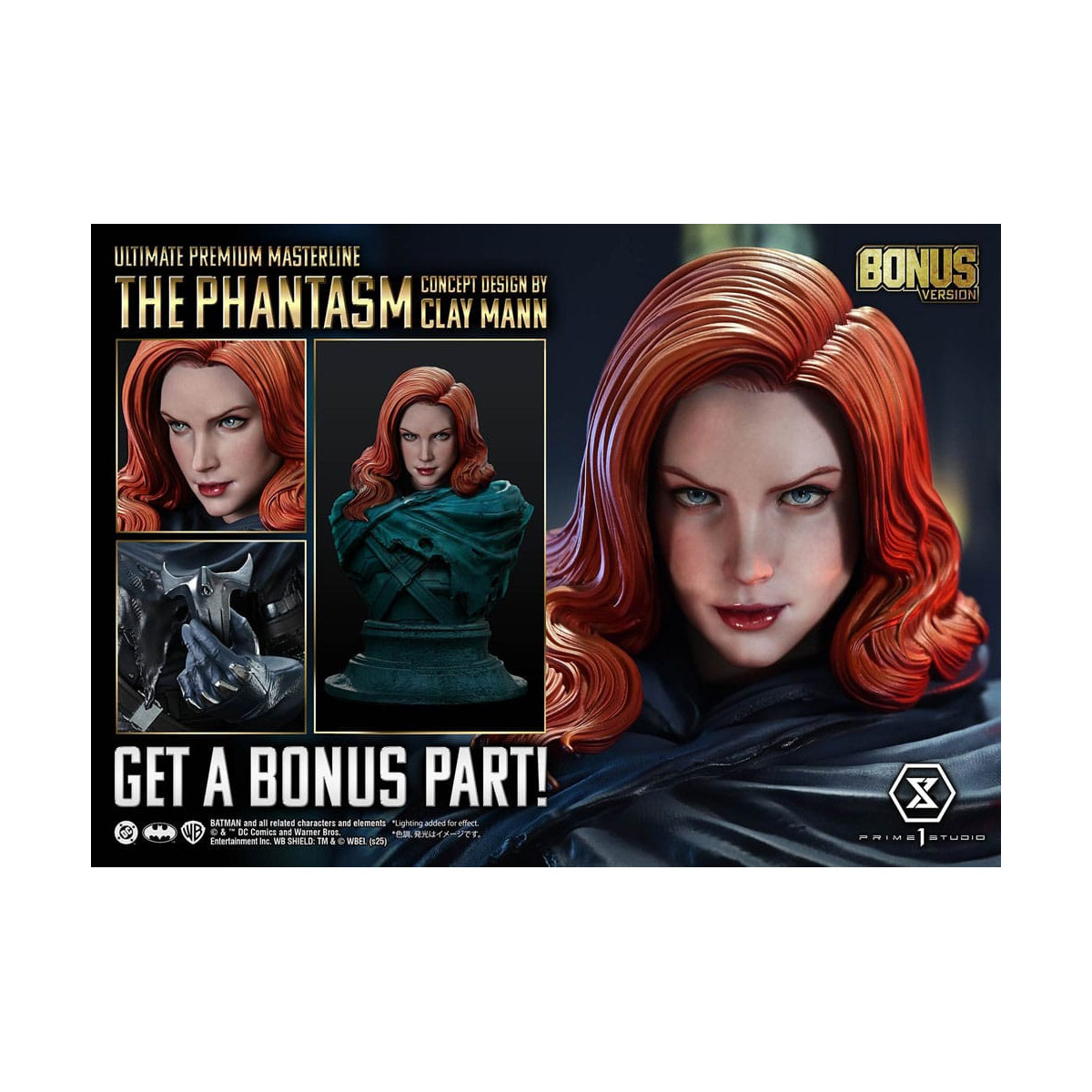 Prime 1 Studio - The Phantasm (Diseño conceptual de Clay Mann) Bonus Version - Ultimate Premium Masterline Series 1/4
