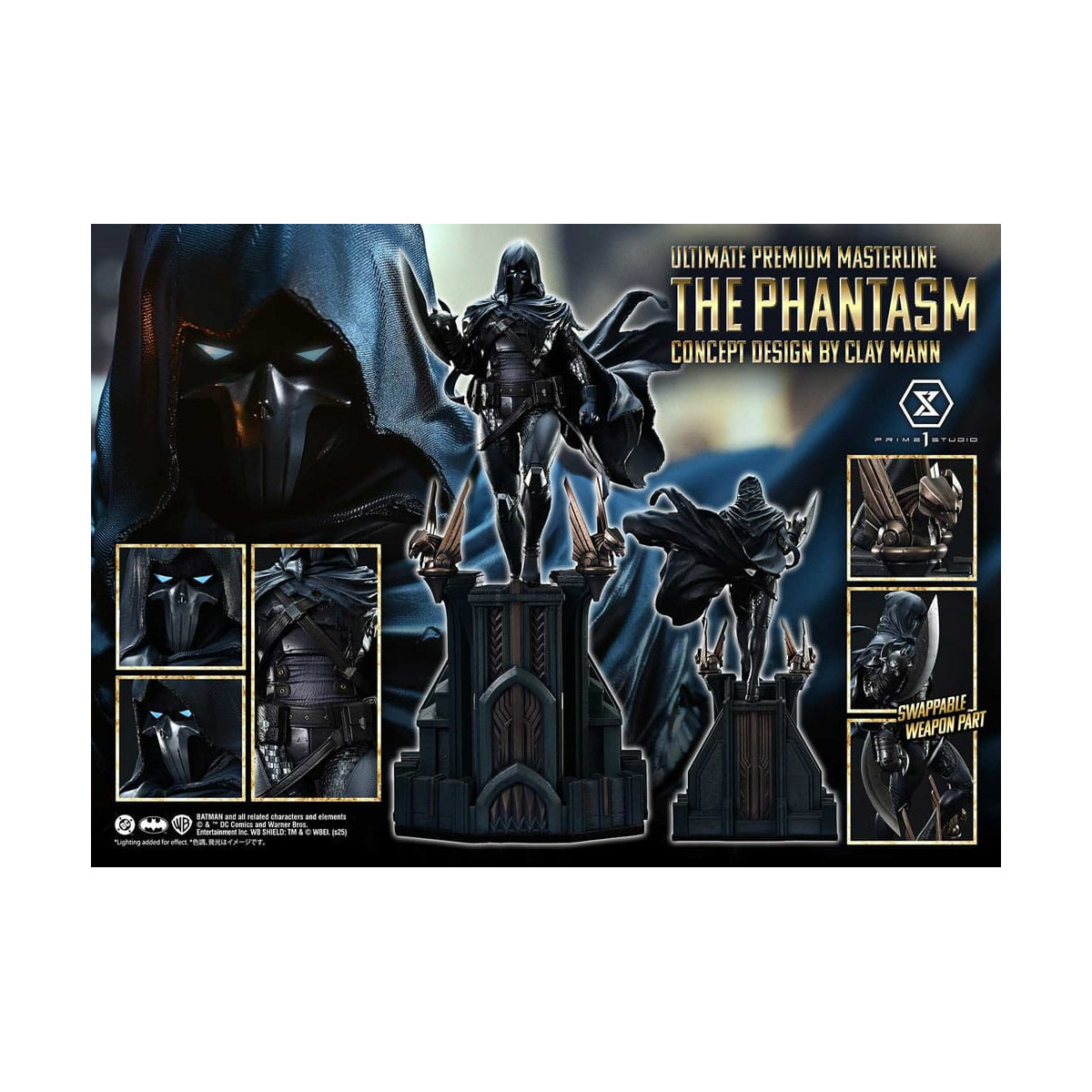 Prime 1 Studio - The Phantasm (Diseño conceptual de Clay Mann) Bonus Version - Ultimate Premium Masterline Series 1/4