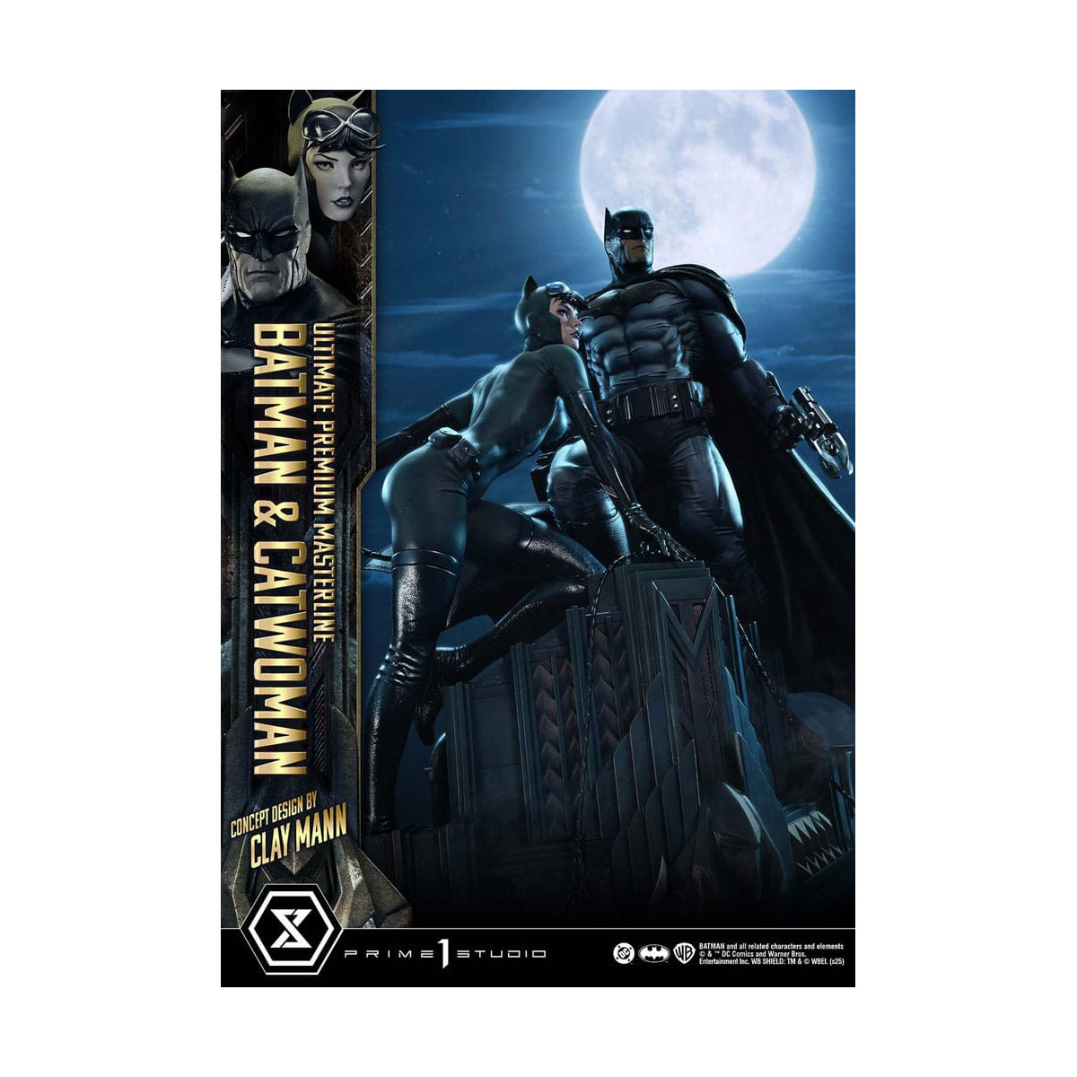 Prime 1 Studio - Batman y Catwoman (Diseño conceptual de Clay Mann) - Ultimate Premium Masterline Series 1/4