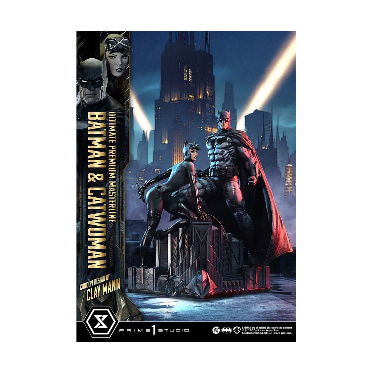 Prime 1 Studio - Batman y Catwoman (Diseño conceptual de Clay Mann) - Ultimate Premium Masterline Series 1/4