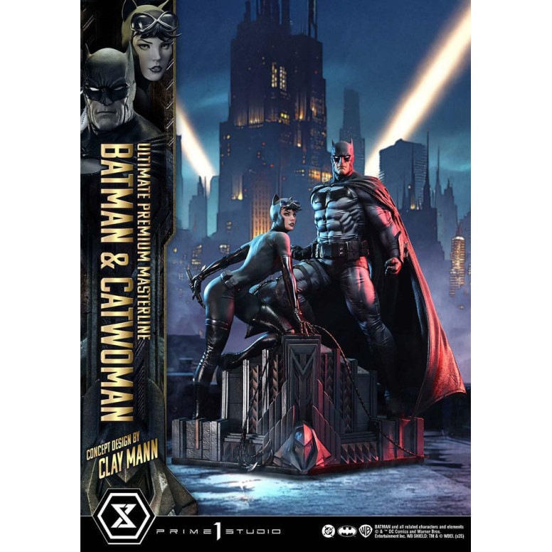 Prime 1 Studio - Batman y Catwoman (Diseño conceptual de Clay Mann) - Ultimate Premium Masterline Series 1/4
