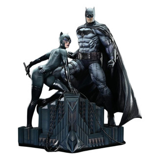 Prime 1 Studio - Batman y Catwoman (Diseño conceptual de Clay Mann) Versión Extra - Ultimate Premium Masterline Series 1/4