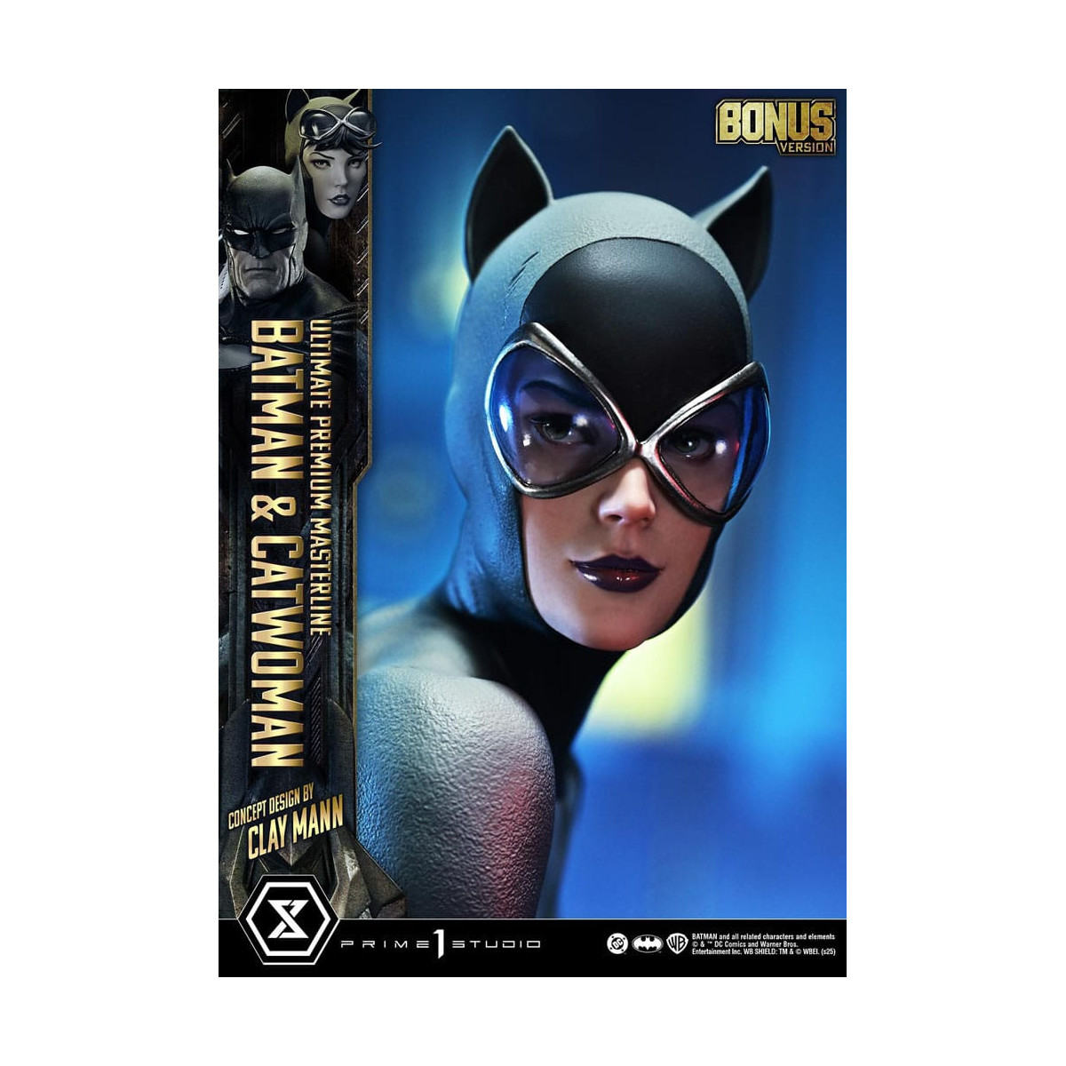 Prime 1 Studio - Batman y Catwoman (Diseño conceptual de Clay Mann) Versión Extra - Ultimate Premium Masterline Series 1/4
