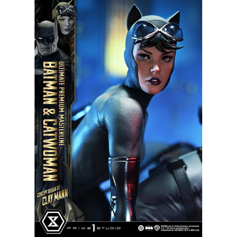 Prime 1 Studio - Batman y Catwoman (Diseño conceptual de Clay Mann) Versión Extra - Ultimate Premium Masterline Series 1/4