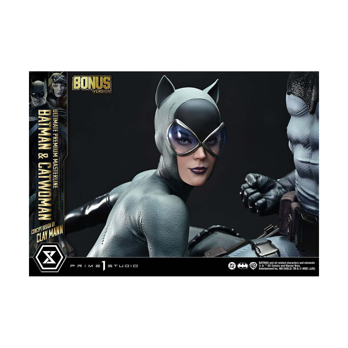 Prime 1 Studio - Batman y Catwoman (Diseño conceptual de Clay Mann) Versión Extra - Ultimate Premium Masterline Series 1/4