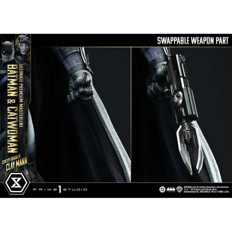 Prime 1 Studio - Batman y Catwoman (Diseño conceptual de Clay Mann) Versión Extra - Ultimate Premium Masterline Series 1/4