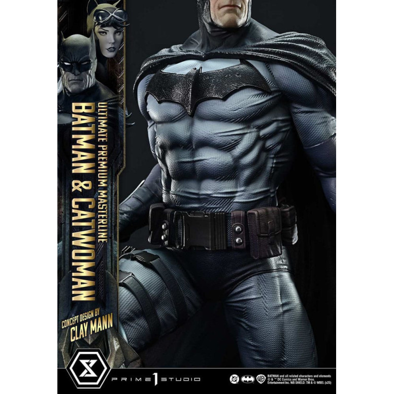 Prime 1 Studio - Batman y Catwoman (Diseño conceptual de Clay Mann) Versión Extra - Ultimate Premium Masterline Series 1/4