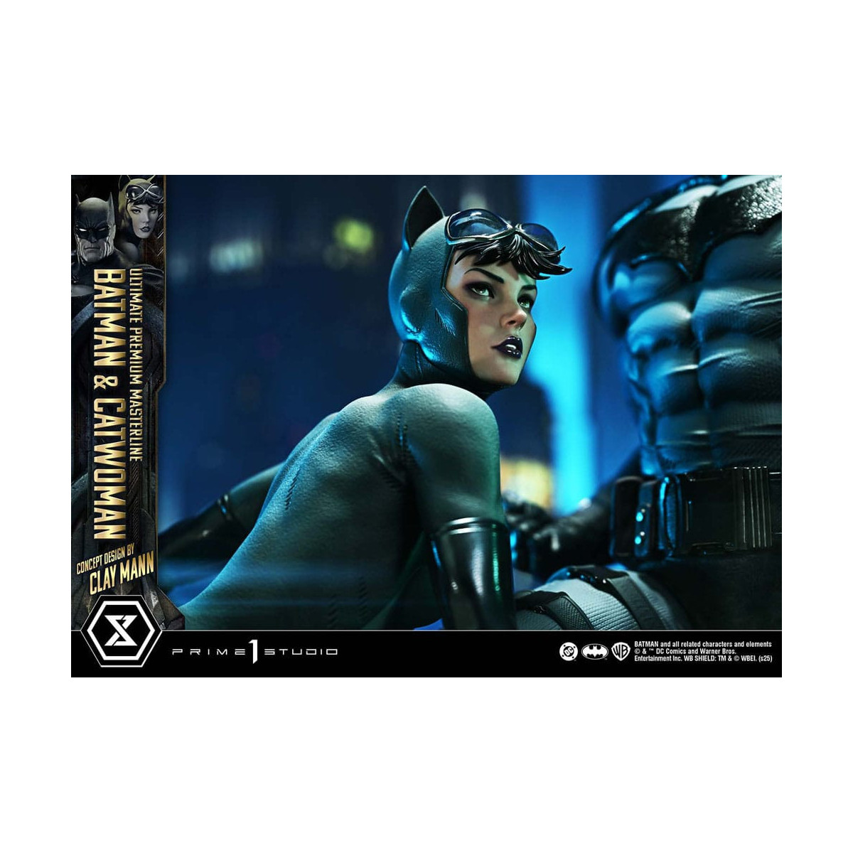 Prime 1 Studio - Batman y Catwoman (Diseño conceptual de Clay Mann) Versión Extra - Ultimate Premium Masterline Series 1/4