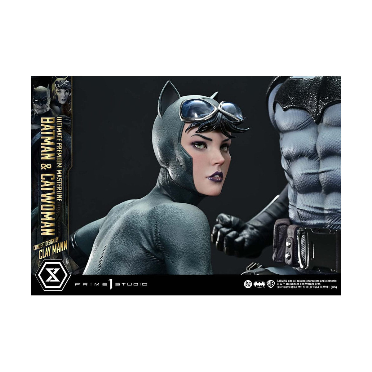 Prime 1 Studio - Batman y Catwoman (Diseño conceptual de Clay Mann) Versión Extra - Ultimate Premium Masterline Series 1/4