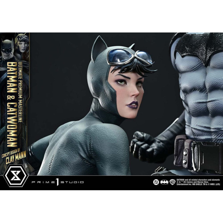 Prime 1 Studio - Batman y Catwoman (Diseño conceptual de Clay Mann) Versión Extra - Ultimate Premium Masterline Series 1/4