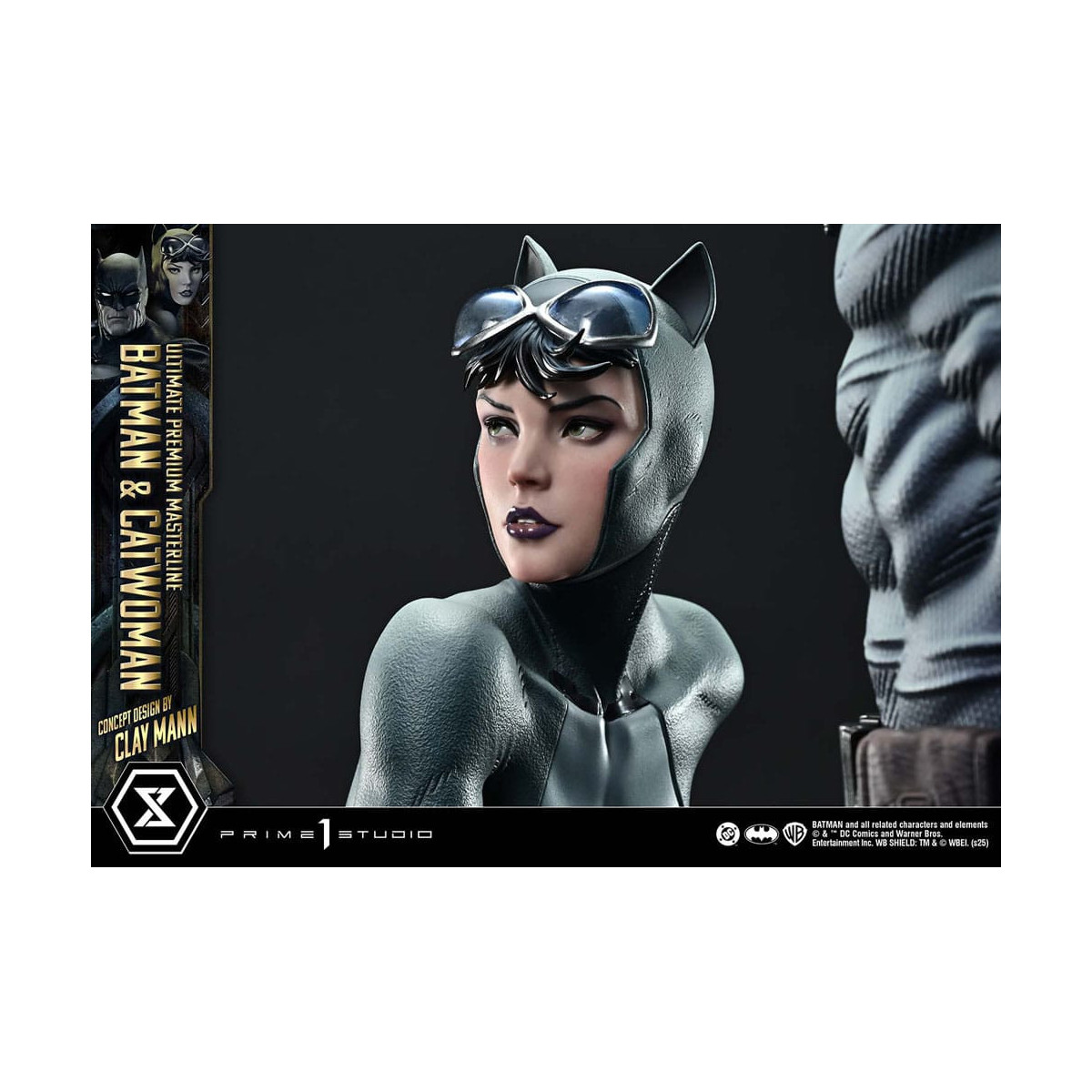 Prime 1 Studio - Batman y Catwoman (Diseño conceptual de Clay Mann) Versión Extra - Ultimate Premium Masterline Series 1/4