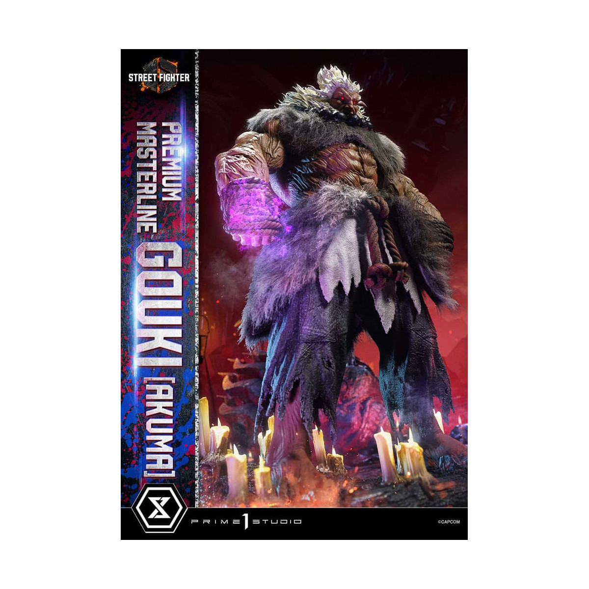 Prime 1 Studio - Street Fighter 6 - Akuma Versión Normal Premium Masterline Serie 1/4