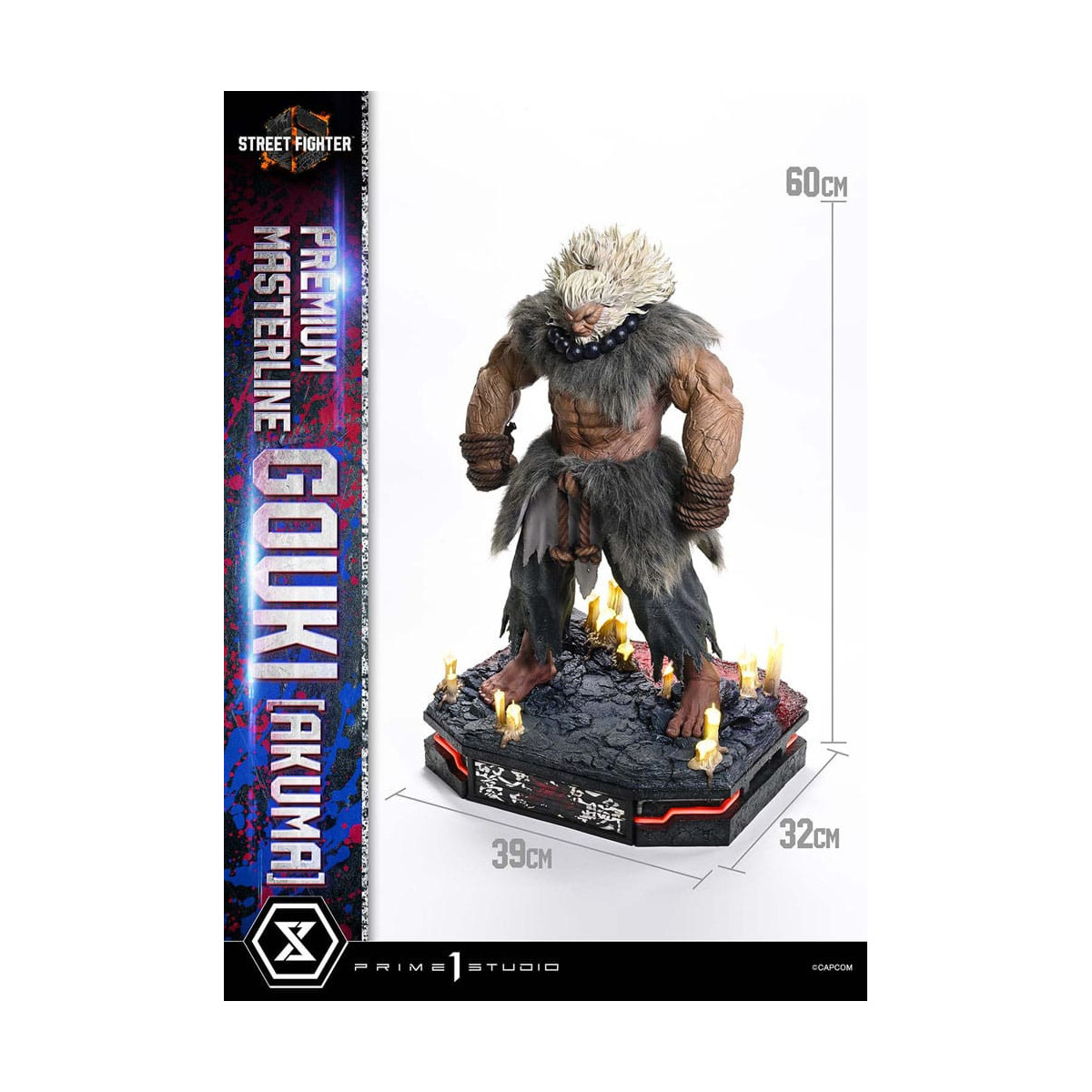Prime 1 Studio - Street Fighter 6 - Akuma Versión Normal Premium Masterline Serie 1/4