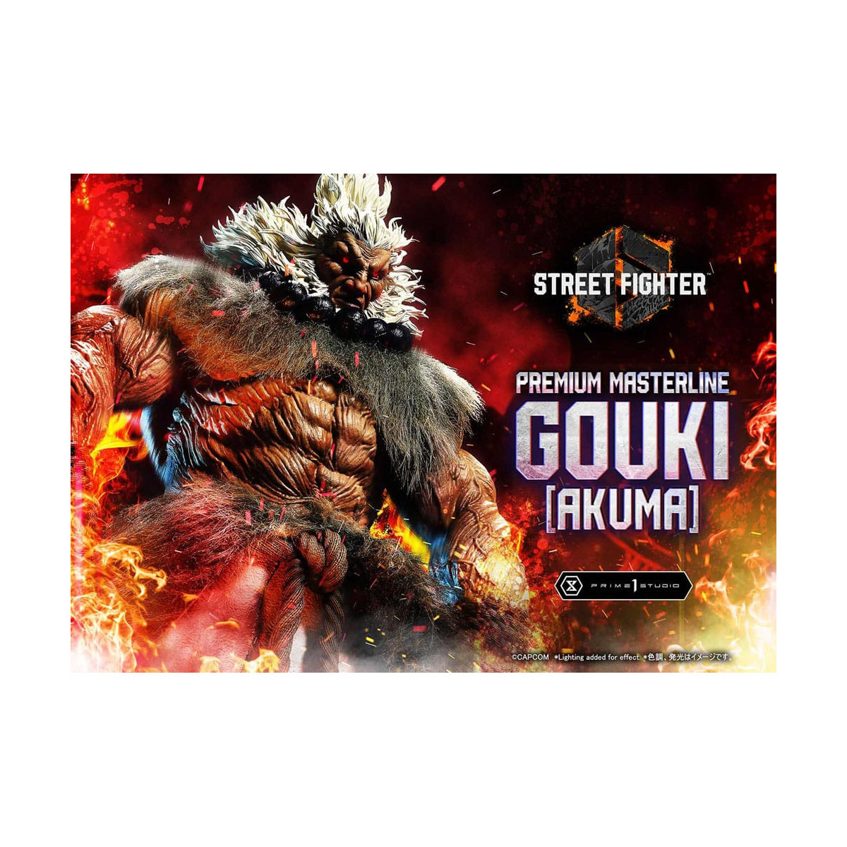 Prime 1 Studio - Street Fighter 6 - Akuma Versión Normal Premium Masterline Serie 1/4