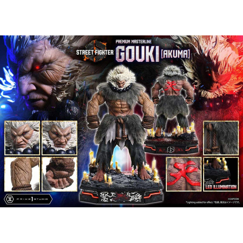 Prime 1 Studio - Street Fighter 6 - Akuma Versión Normal Premium Masterline Serie 1/4