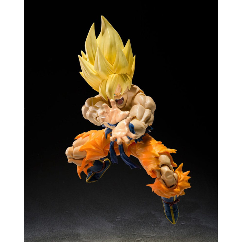 Bandai Tamashii - Dragon Ball Z Super Saiyan Son Goku - Super Saiyan legendario (Mejor selección) - SHF SHFiguarts