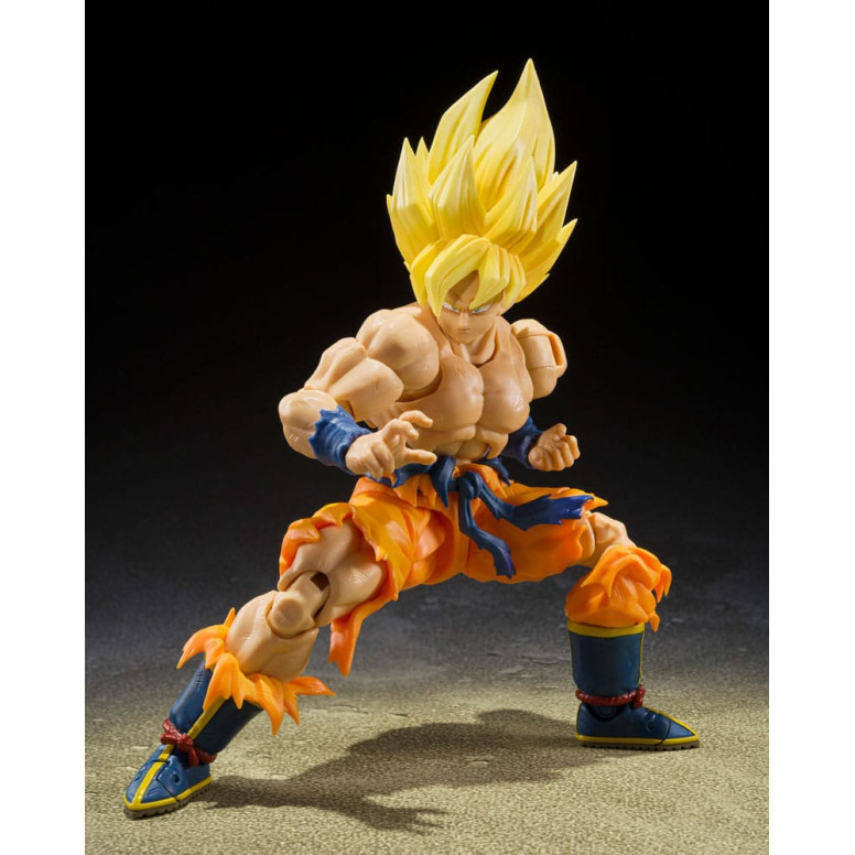 Bandai Tamashii - Dragon Ball Z Super Saiyan Son Goku - Super Saiyan legendario (Mejor selección) - SHF SHFiguarts
