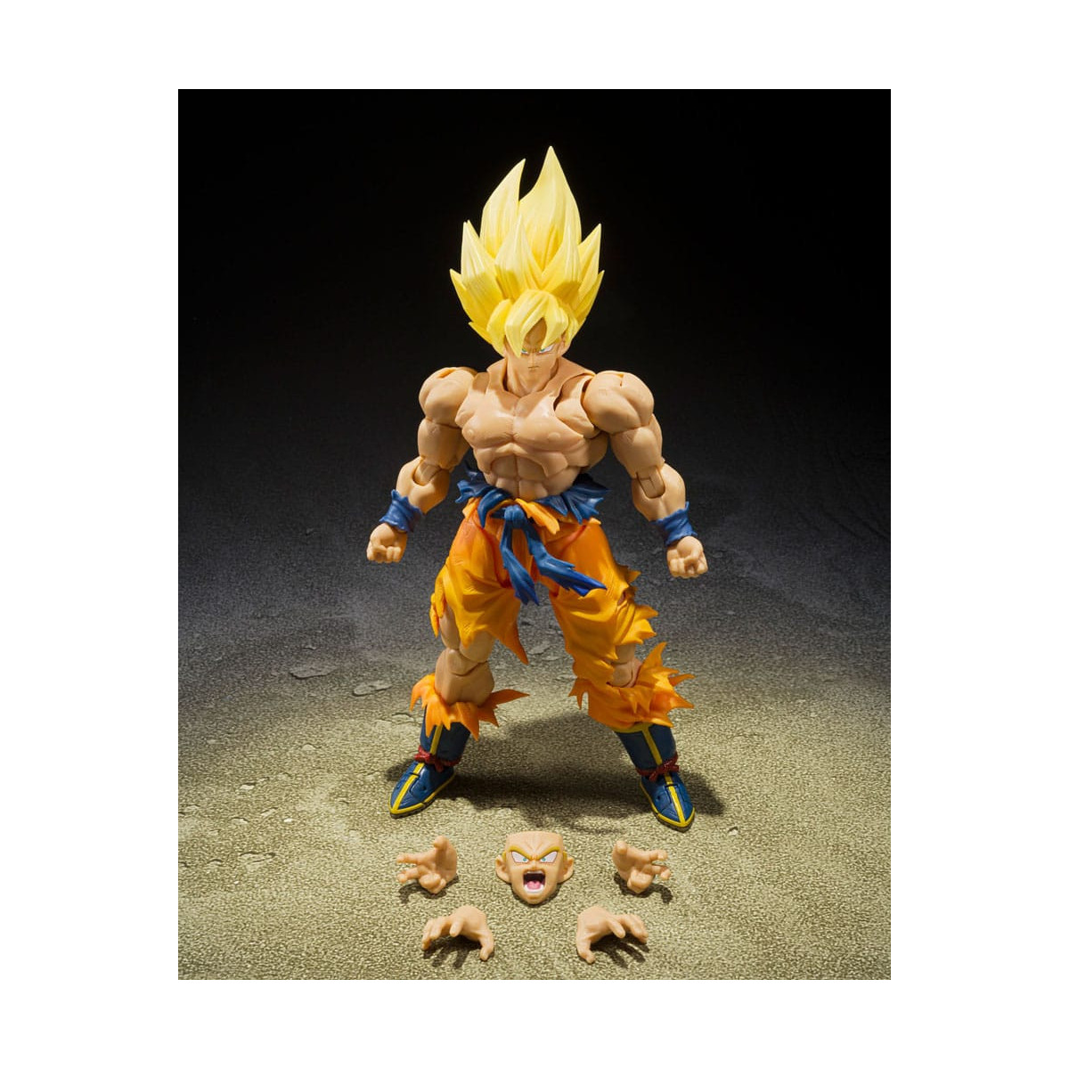 Bandai Tamashii - Dragon Ball Z Super Saiyan Son Goku - Super Saiyan legendario (Mejor selección) - SHF SHFiguarts